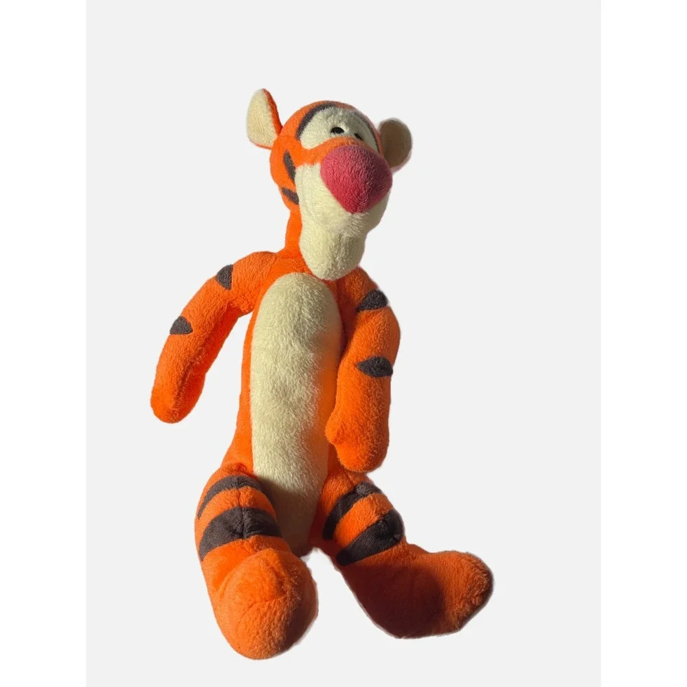 Disney Tigger Plush Kids 15 Inch Orange Striped Winnie the Pooh Stuffed Animal